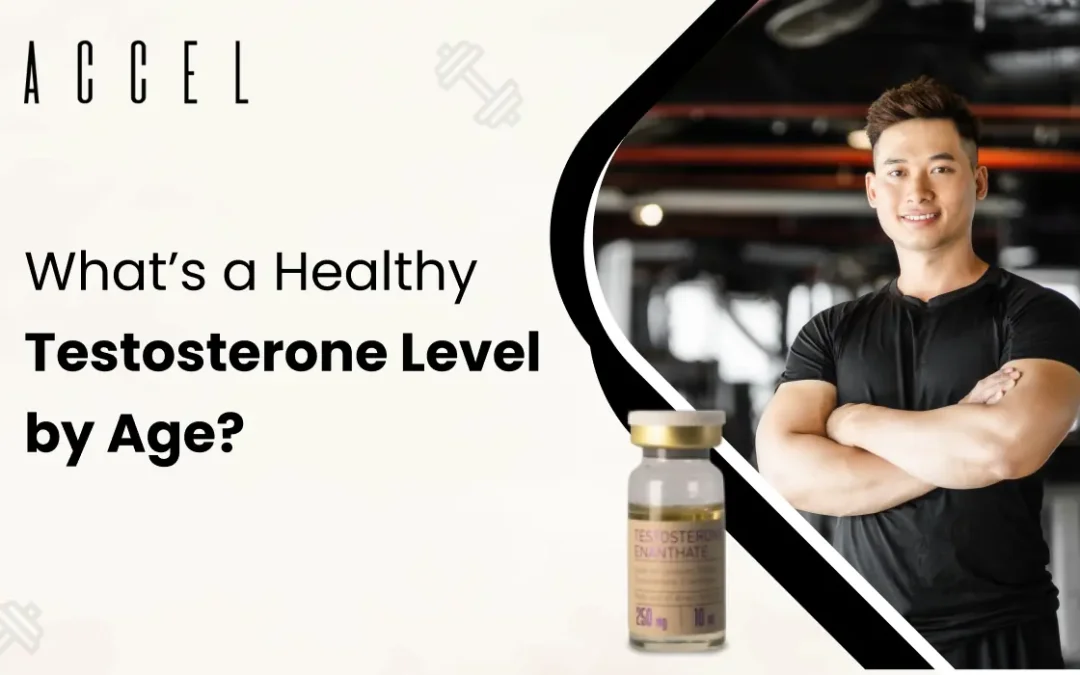 Healthy Testosterone Levels by Age: What’s Normal, What’s Low, and When to Act?
